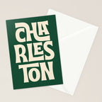 Charleston - Modern Typography Print Stationery Card Gallery Image 2