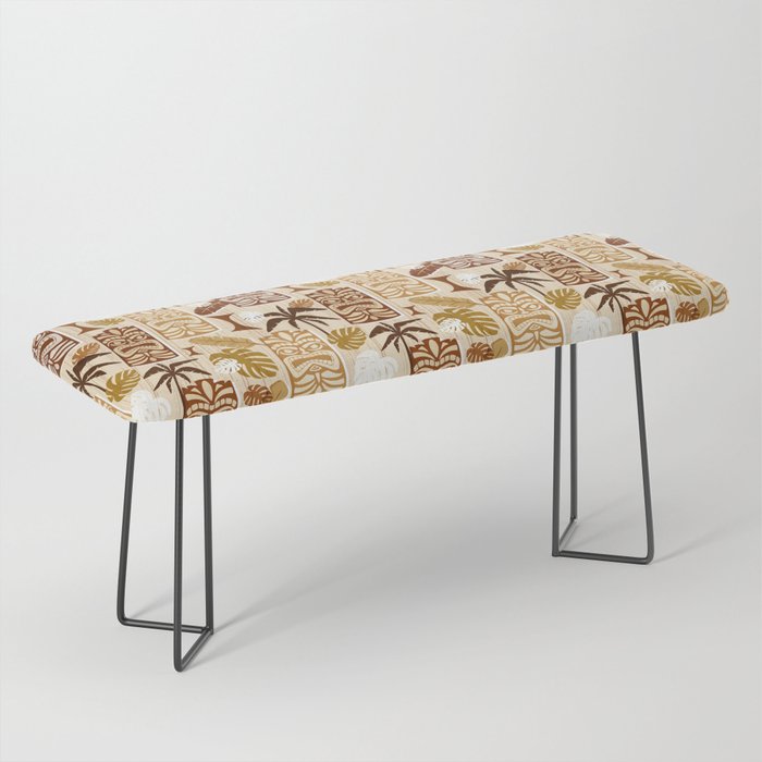 Tiki Time Brown Bench Gallery Image 1