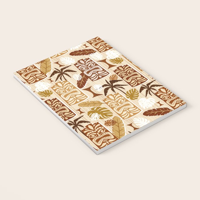 Tiki Time Brown Notebook Gallery Image 3