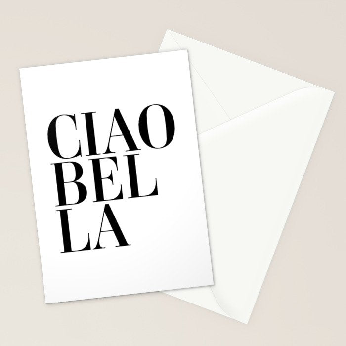 Ciao Bella Stationery Card Gallery Image 2