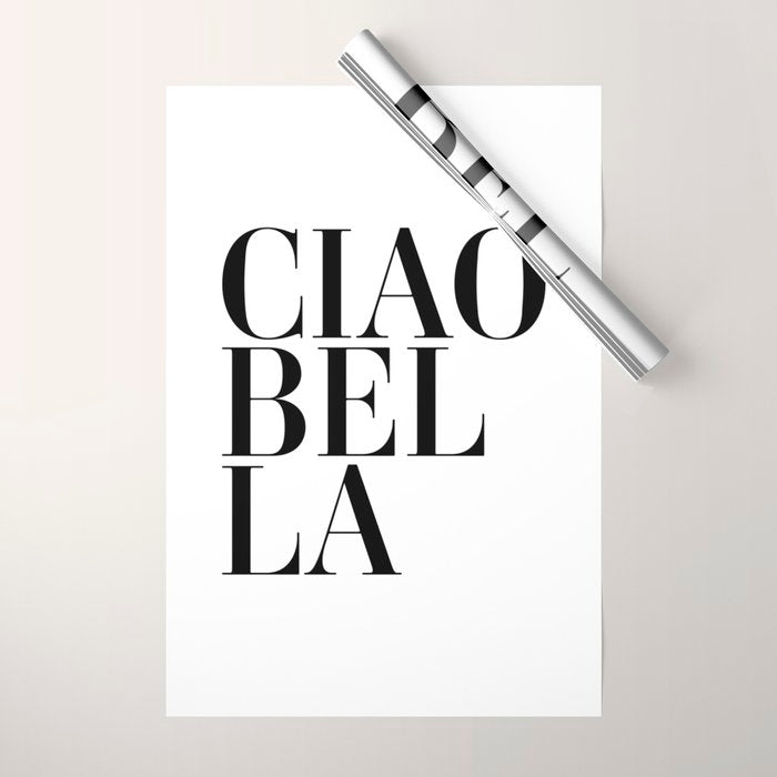 Ciao Bella Wrapping Paper Gallery Image 1