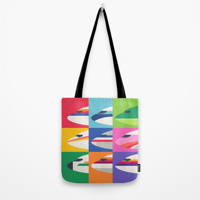 Retro Airline Nose Livery - USA Tote Bag Gallery Image 2