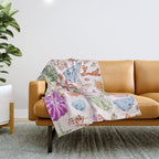 Sanibel Shells Throw Blanket Gallery Image 1