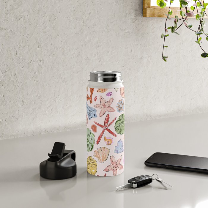Sanibel Shells Water Bottle Gallery Image 4