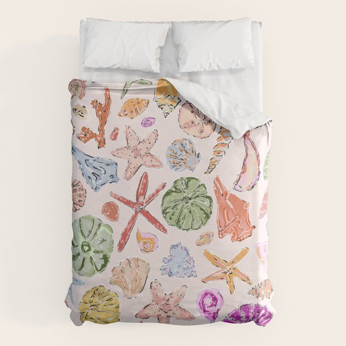 Sanibel Shells Duvet Cover Gallery Image 6