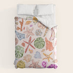 Sanibel Shells Duvet Cover Gallery Image 6