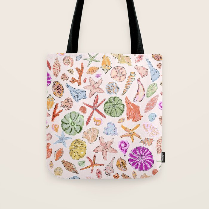 Sanibel Shells Tote Bag Gallery Image 1