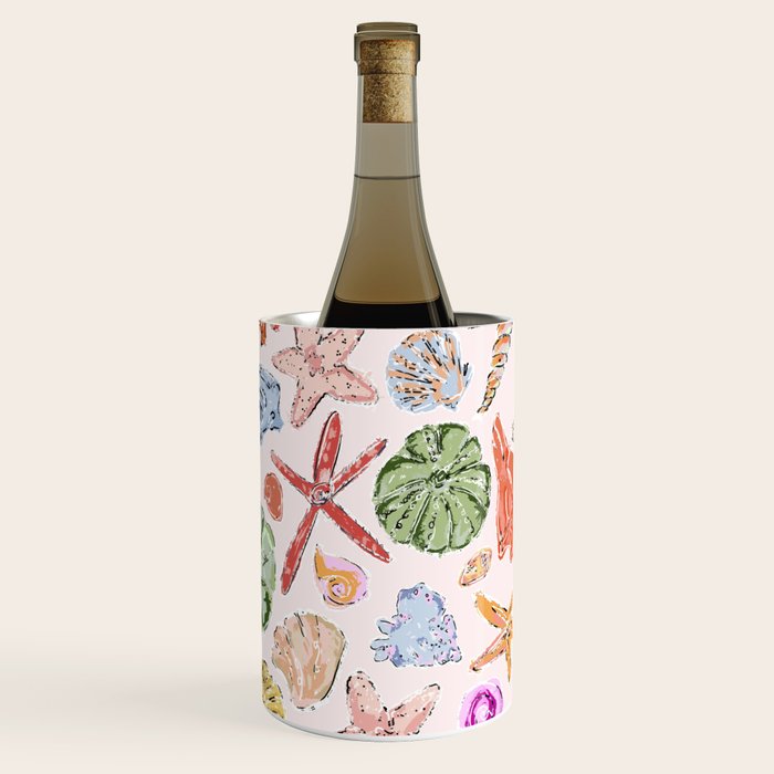Sanibel Shells Wine Chiller Gallery Image 1