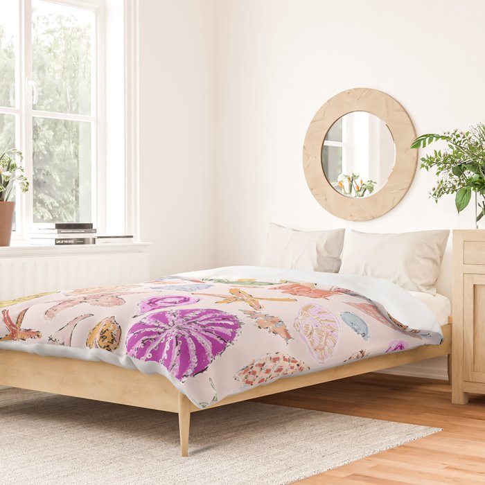 Sanibel Shells Duvet Cover Gallery Image 2