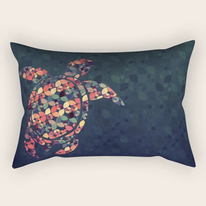 The Pattern Tortoise Rectangular Pillow Gallery Image 1