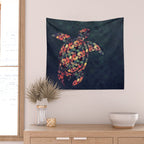 The Pattern Tortoise Wall Tapestry Gallery Image 2