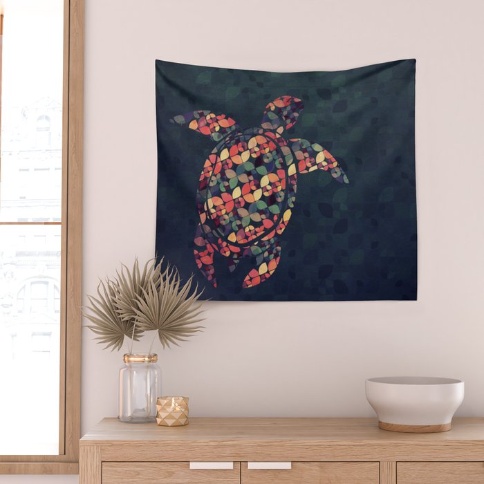 The Pattern Tortoise Wall Tapestry Gallery Image 2