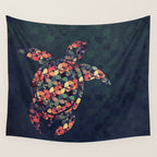 The Pattern Tortoise Wall Tapestry Gallery Image 4
