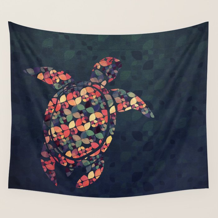 The Pattern Tortoise Wall Tapestry Gallery Image 4