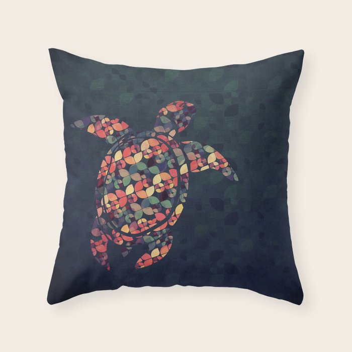 The Pattern Tortoise Throw Pillow Gallery Image 6