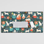 Spicy Kittens Desk Mat Gallery Image 1