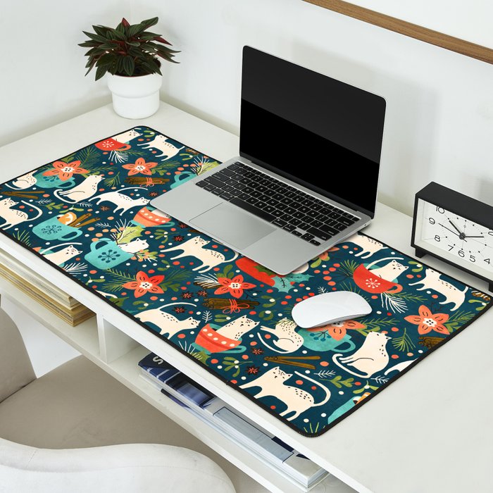 Spicy Kittens Desk Mat Gallery Image 2