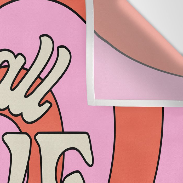 It's All Love, Baby Wall Tapestry Gallery Image 3