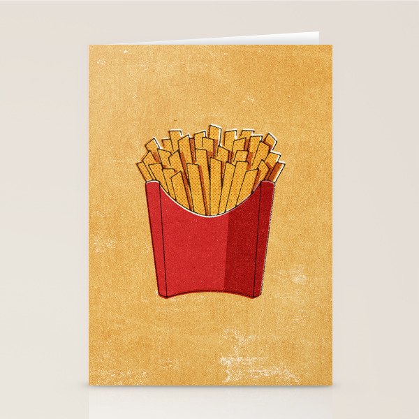 FAST FOOD / Fries Stationery Card Gallery Image 2