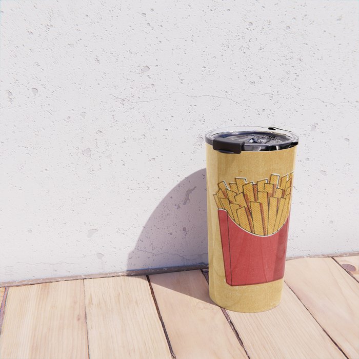 FAST FOOD / Fries Travel Mug Gallery Image 4