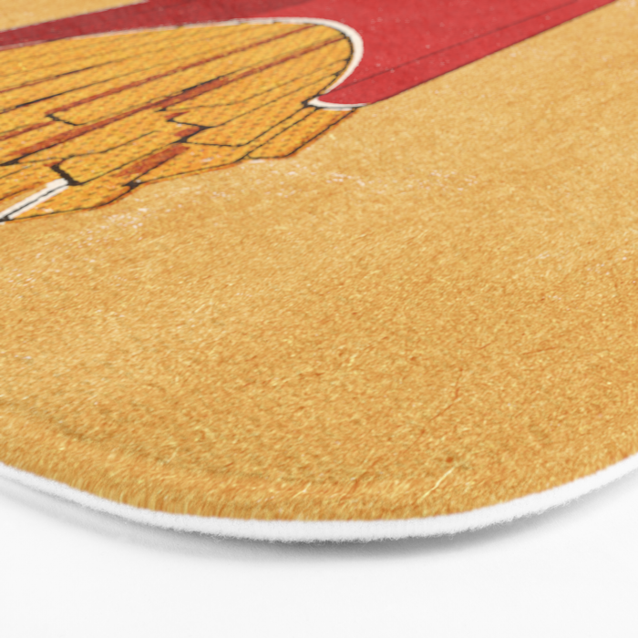 FAST FOOD / Fries Bath Mat Gallery Image 3