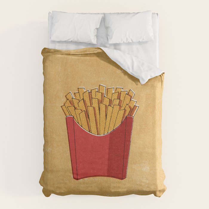 FAST FOOD / Fries Duvet Cover Gallery Image 6