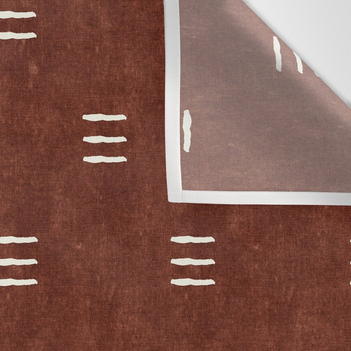 triple dash - rust Wall Tapestry Gallery Image 3