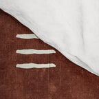triple dash - rust Comforter Gallery Image 4