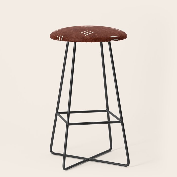 triple dash - rust Stool Gallery Image 1