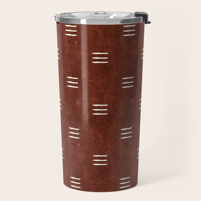triple dash - rust Travel Mug Gallery Image 2