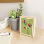 Line Little Wildflowers 1 Mini Art Print Gallery Image 2