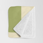 Line Little Wildflowers 1 Throw Blanket Gallery Image 3