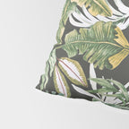 Dark watercolor jungle 1 Pillow Sham Gallery Image 4