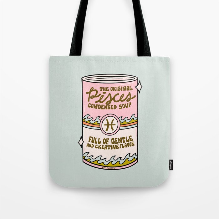 Pisces Soup Tote Bag Gallery Image 1