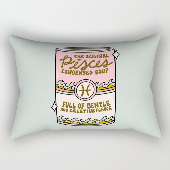 Pisces Soup Rectangular Pillow Gallery Image 2