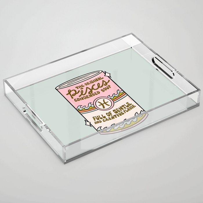 Pisces Soup Acrylic Tray Gallery Image 1