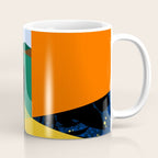 The Path Ahead, Abstract Concept Positivity Growth Mindset People, Eclectic Inspire Bohemian Contemporary Modern Pop Art Coffee Mug Gallery Image 1