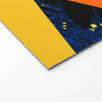 The Path Ahead, Abstract Concept Positivity Growth Mindset People, Eclectic Inspire Bohemian Contemporary Modern Pop Art Welcome Mat Gallery Image 2