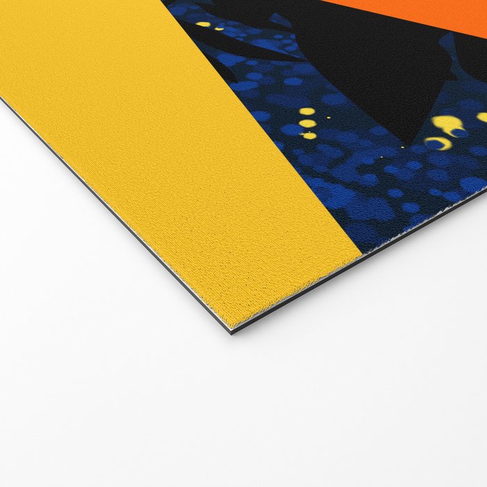 The Path Ahead, Abstract Concept Positivity Growth Mindset People, Eclectic Inspire Bohemian Contemporary Modern Pop Art Welcome Mat Gallery Image 2