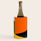 The Path Ahead, Abstract Concept Positivity Growth Mindset People, Eclectic Inspire Bohemian Contemporary Modern Pop Art Wine Chiller Gallery Image 3