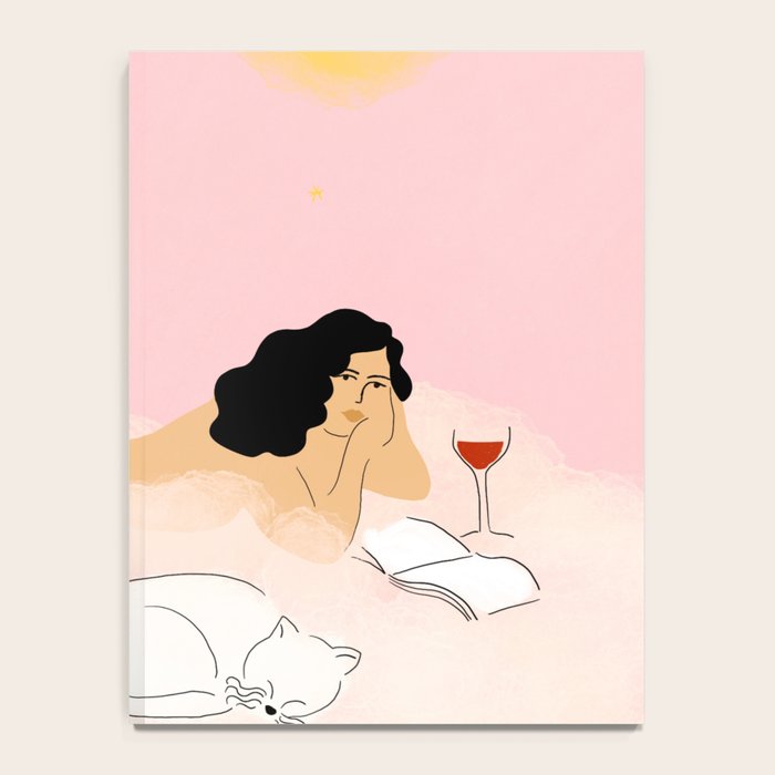 Clouds, Wine and Cat Notebook Gallery Image 4