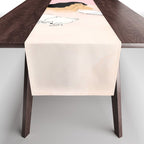 Clouds, Wine and Cat Table Runner Gallery Image 1