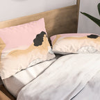 Clouds, Wine and Cat Pillow Sham Gallery Image 2