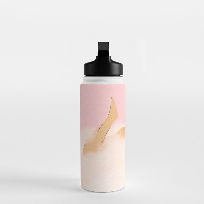 Clouds, Wine and Cat Water Bottle Gallery Image 3