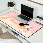 Clouds, Wine and Cat Desk Mat Gallery Image 2