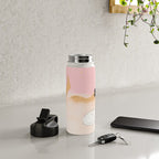 Clouds, Wine and Cat Water Bottle Gallery Image 4