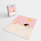 Clouds, Wine and Cat Jigsaw Puzzle Gallery Image 2