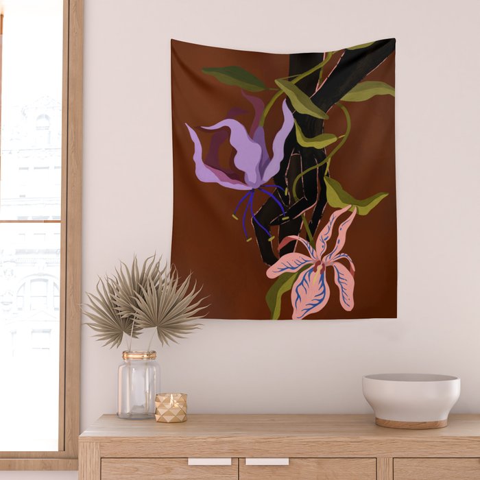 Tangled 3 Wall Tapestry Gallery Image 2