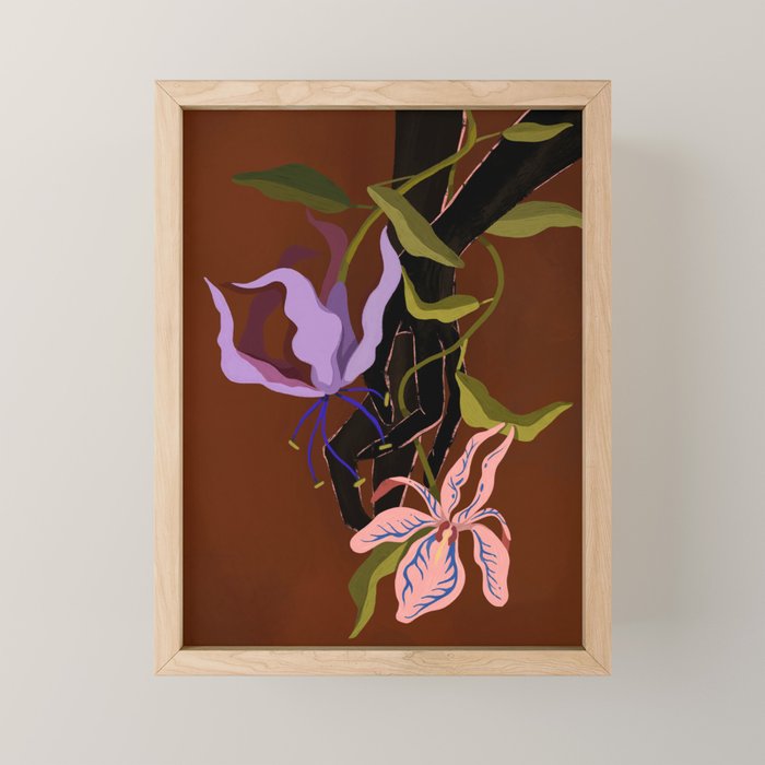 Tangled 3 Mini Art Print Gallery Image 1