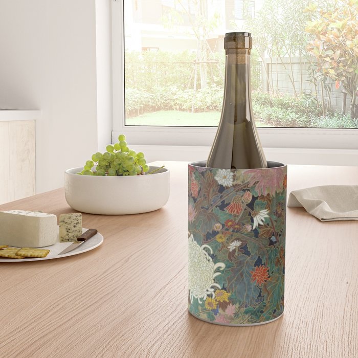 flower Japanese painting Wine Chiller Gallery Image 4